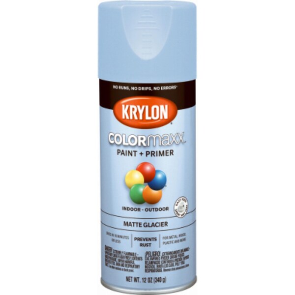 Krylon Paint Spry Matte Glacier 12Oz K05551007 Zoro